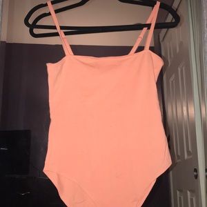 Forever 21 Peach Bodysuit